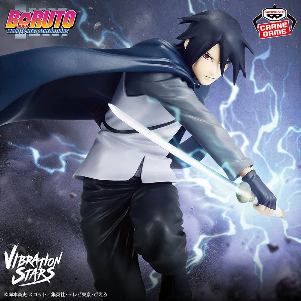 Bandai Boruto – Sasuke Uchiha (Supporting Shadow) – Vibration Stars – Figurka 13 cm