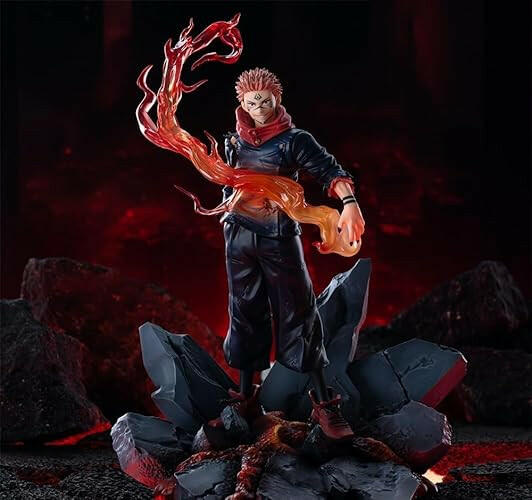 Jujutsu Kaisen – Sukuna Luminasta (23 cm) – Figurka Kolekcjonerska.