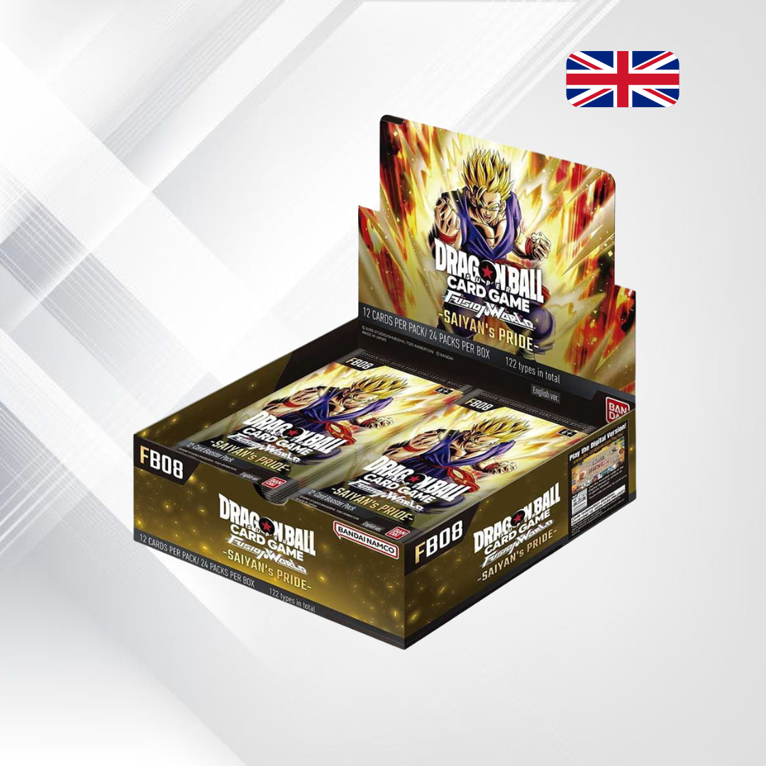 Dragon Ball Super FB08 – Fusion World Booster Box (Saiyan’s Pride)