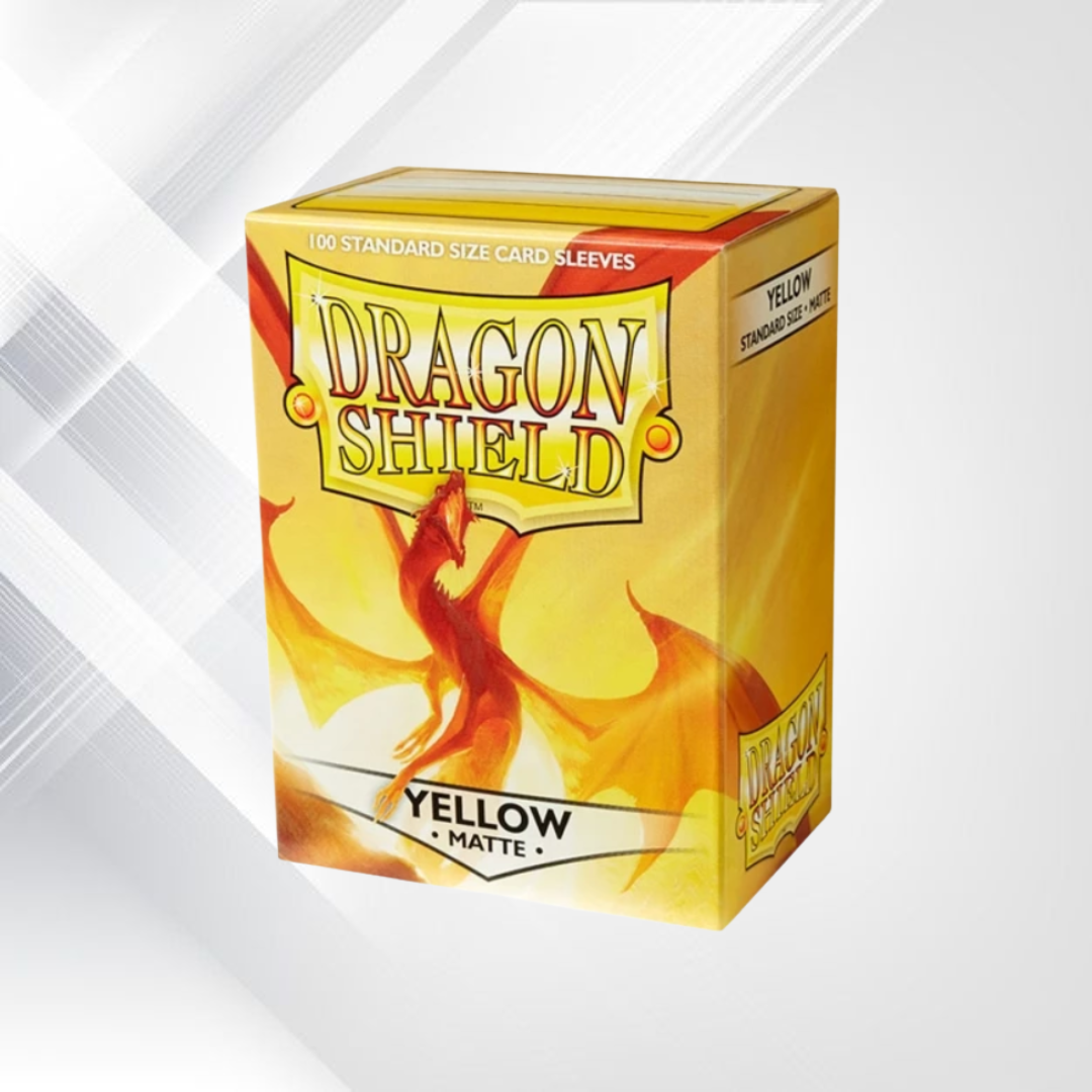 Dragon Shield – Yellow Matte – Koszulki Standard (100 szt.)
