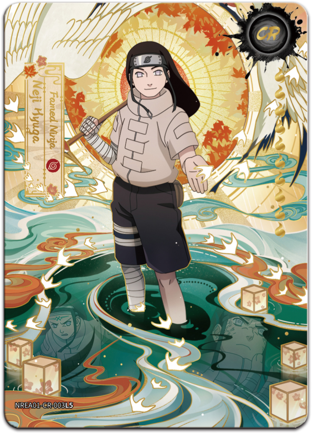 Naruto: Smriti Collectible Cards – Earth Scroll – Gold Blister [PREORDER]