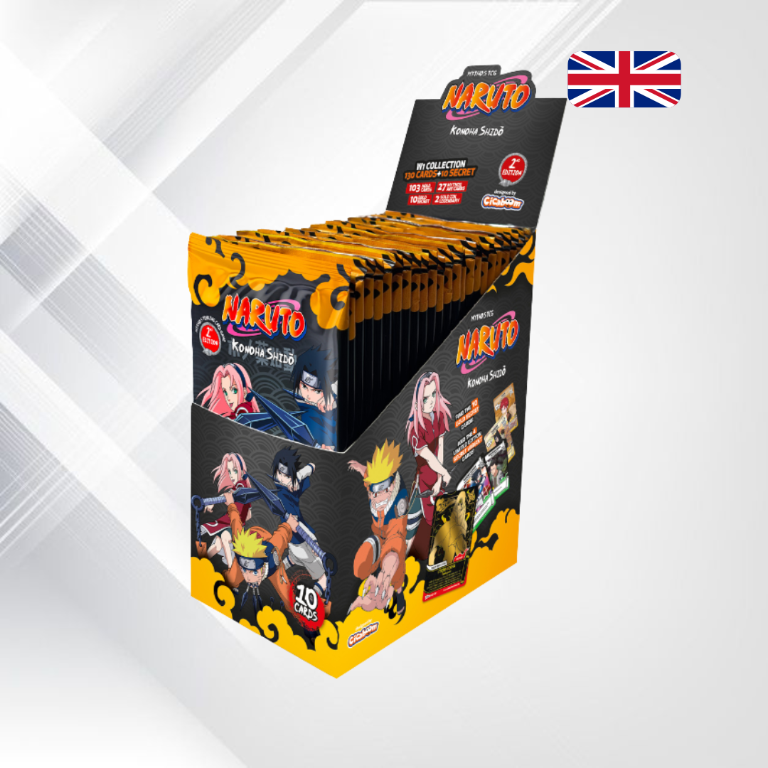 Naruto Mythos TCG: Konoha Shidō Booster Box – 2nd Edition