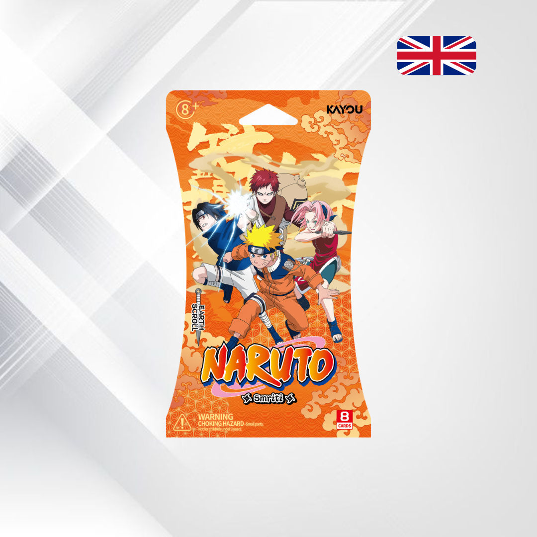 Naruto: Smriti Collectible Cards – Earth Scroll – Gold Blister
