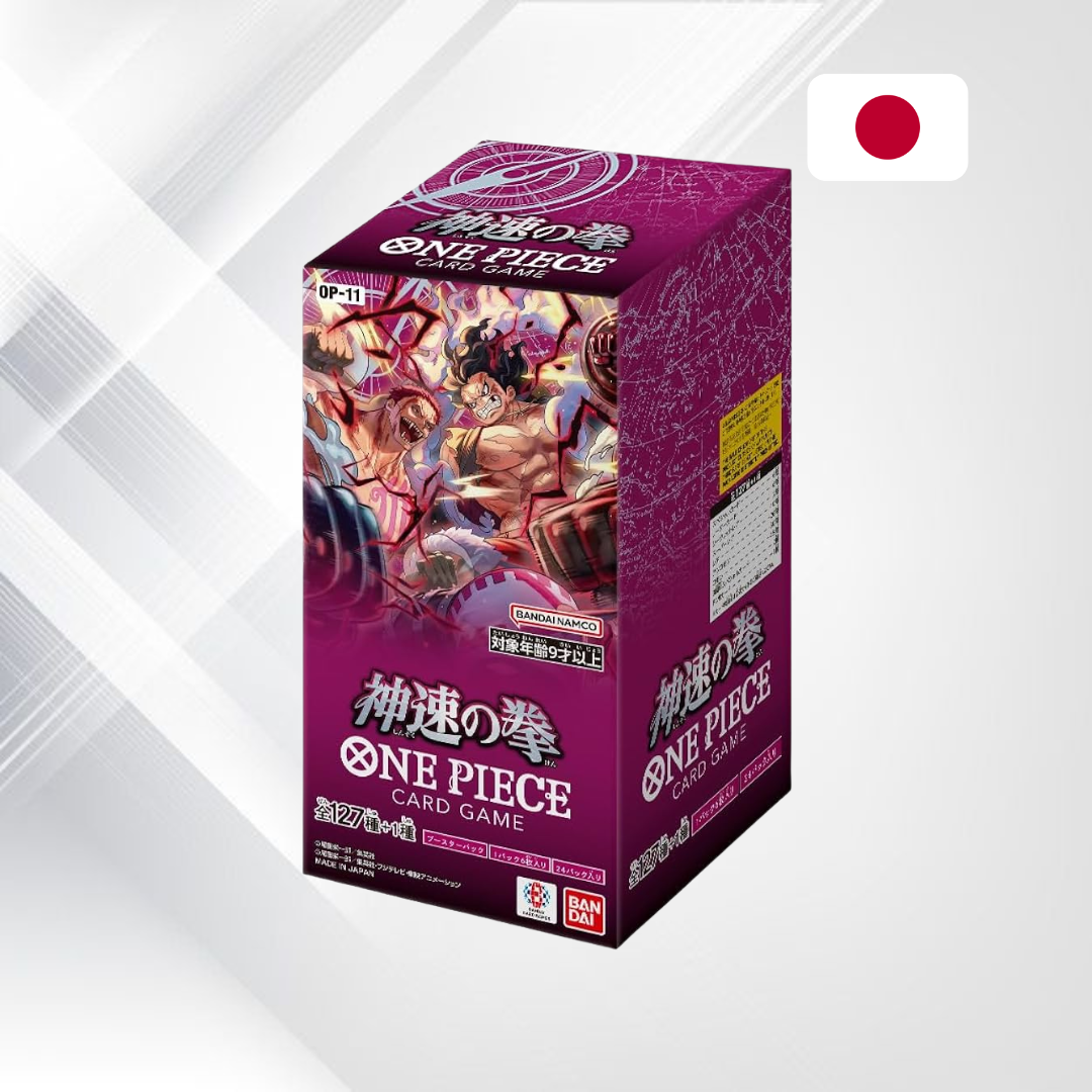 One Piece OP-11 – A Fist of Divine Speed – Japoński Booster Box