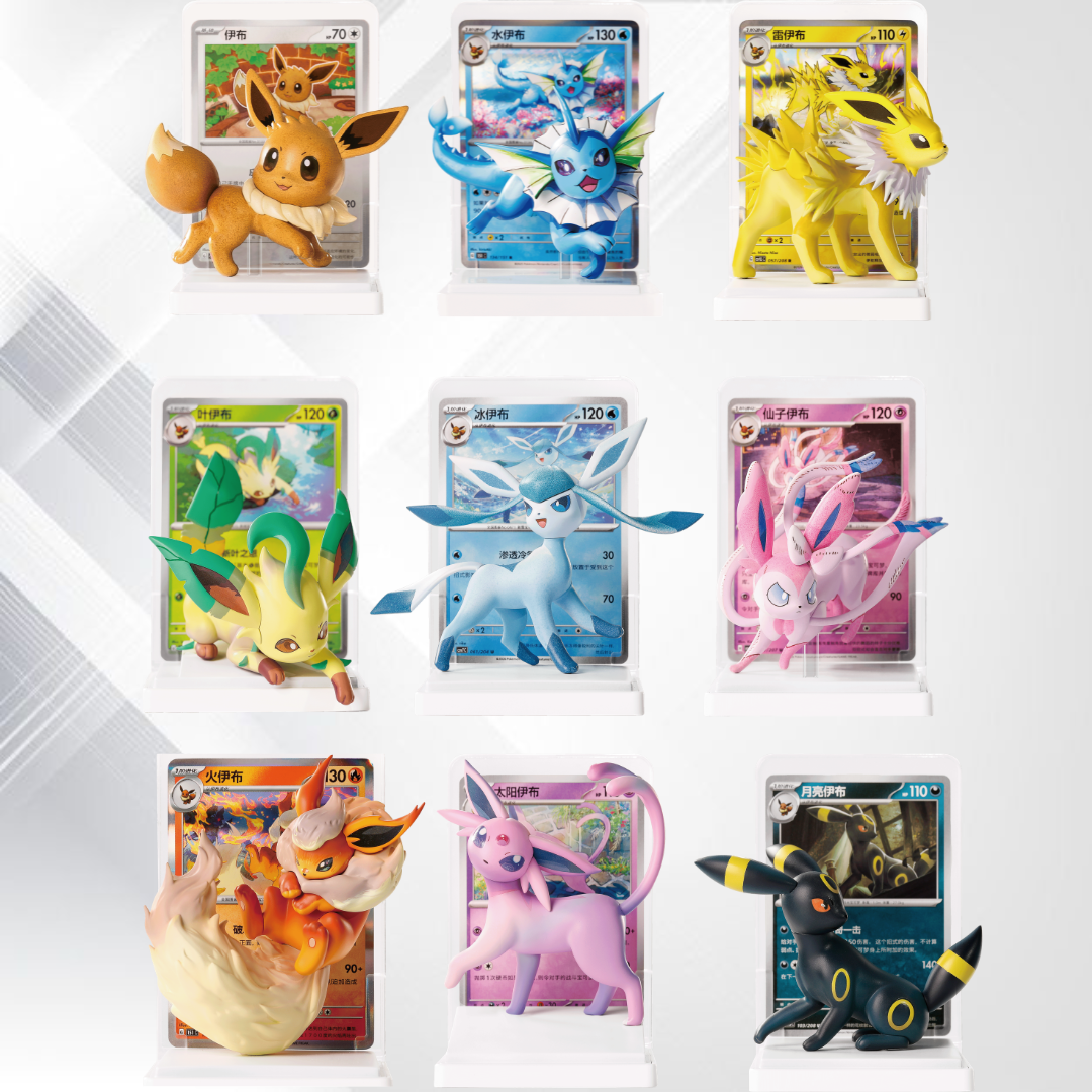 Pokémon: Dreams to Reality – Eeveelutions Figure Set