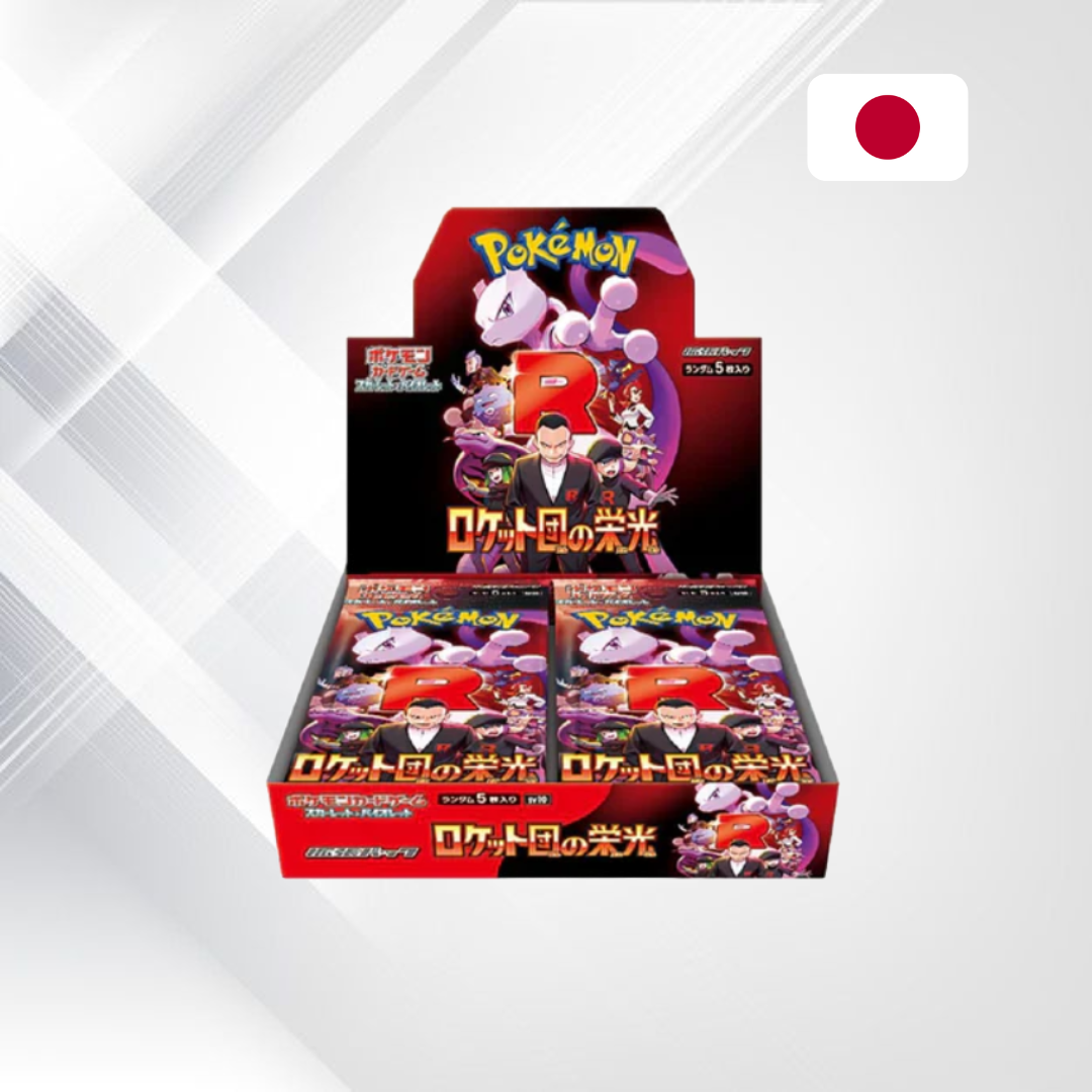 Pokemon TCG: Glory of Team Rocket – Booster Box (Japoński | SV10).