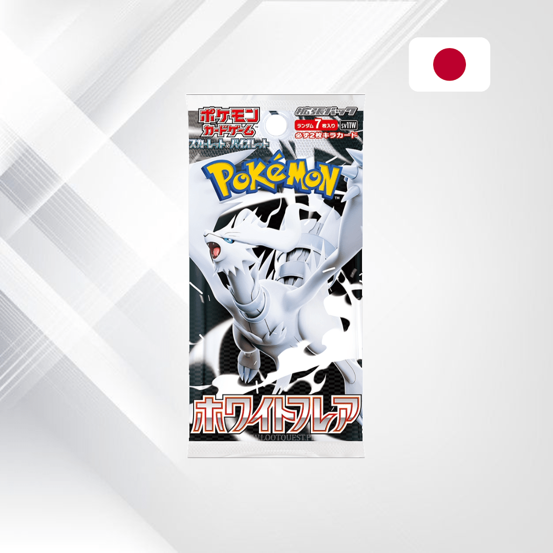 Booster Pokemon TCG: White Flare (Japoński | 7 Kart) - Senpai Store