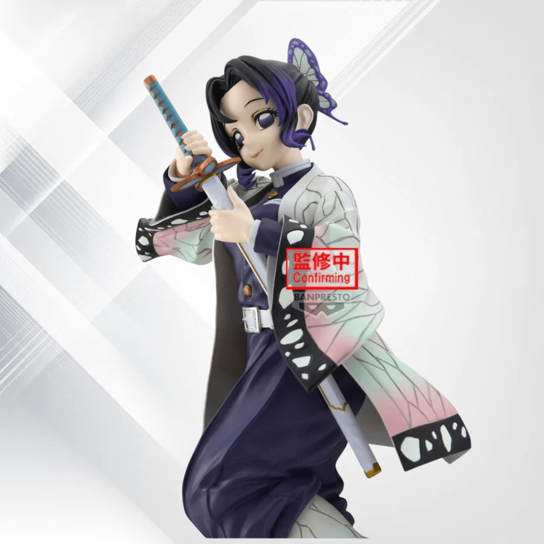 Demon Slayer: Kimetsu no Yaiba – Shinobu Kocho II – Glitter&Glamours – Figurka 21 cm - Senpai Store