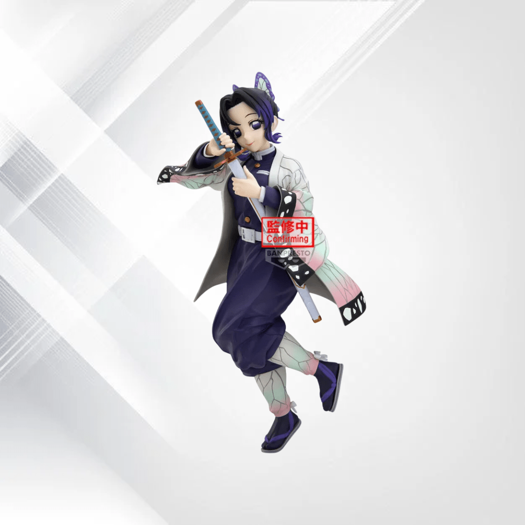 Demon Slayer: Kimetsu no Yaiba – Shinobu Kocho II – Glitter&Glamours – Figurka 21 cm - Senpai Store