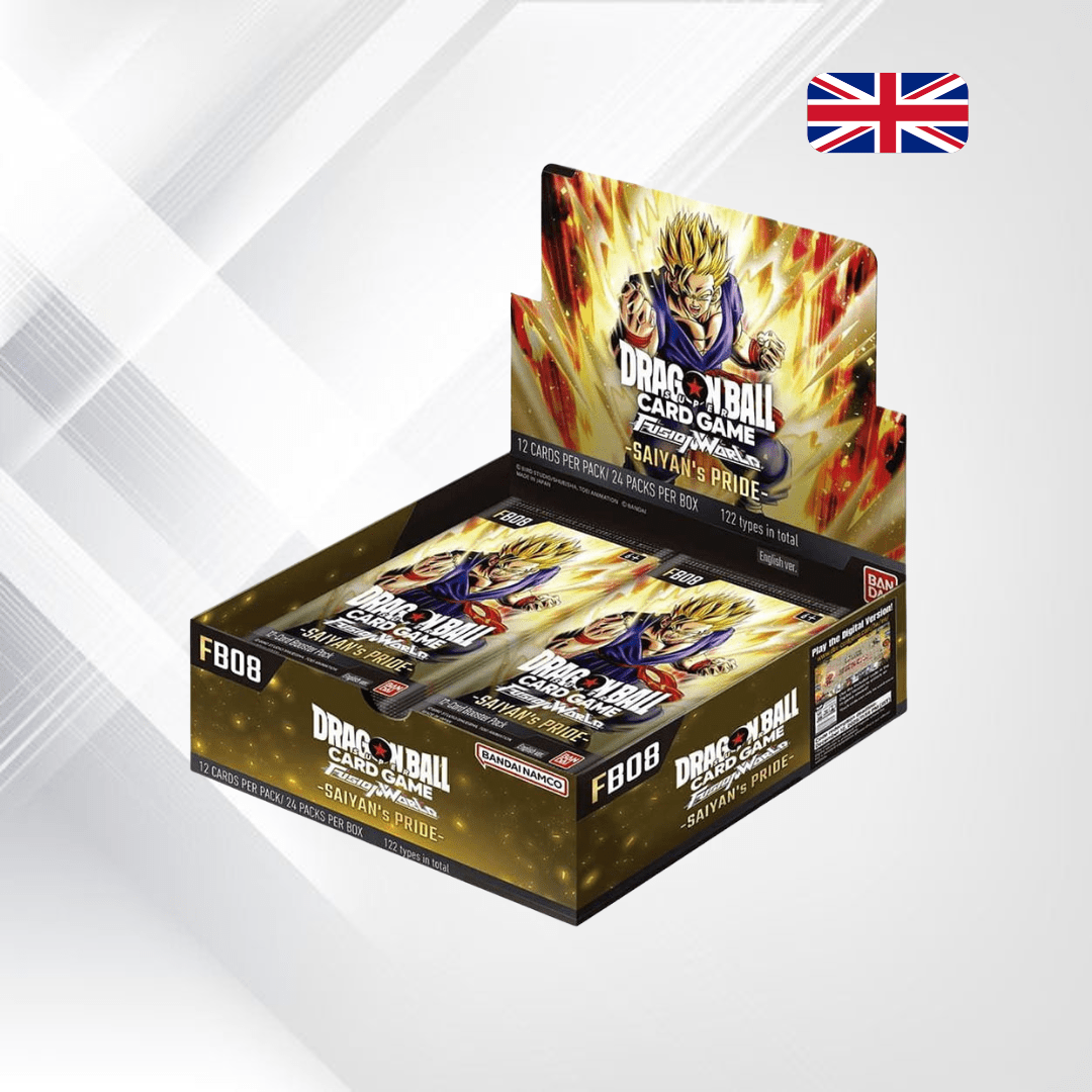 Dragon Ball Super FB08 – Fusion World Booster Box (Saiyan’s Pride) - Senpai Store