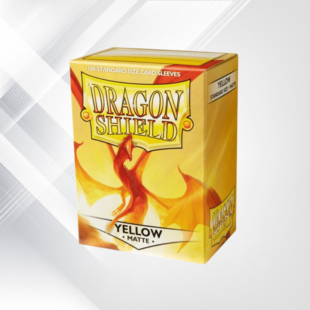 Dragon Shield – Yellow Matte – Koszulki Standard (100 szt.) - Senpai Store