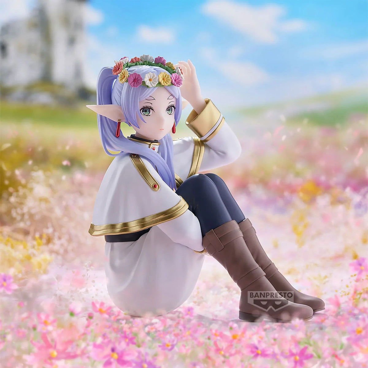 Frieren: Beyond Journey’s End – Frieren (Flower Crown) – Espresto – Figurka 13 cm - Senpai Store