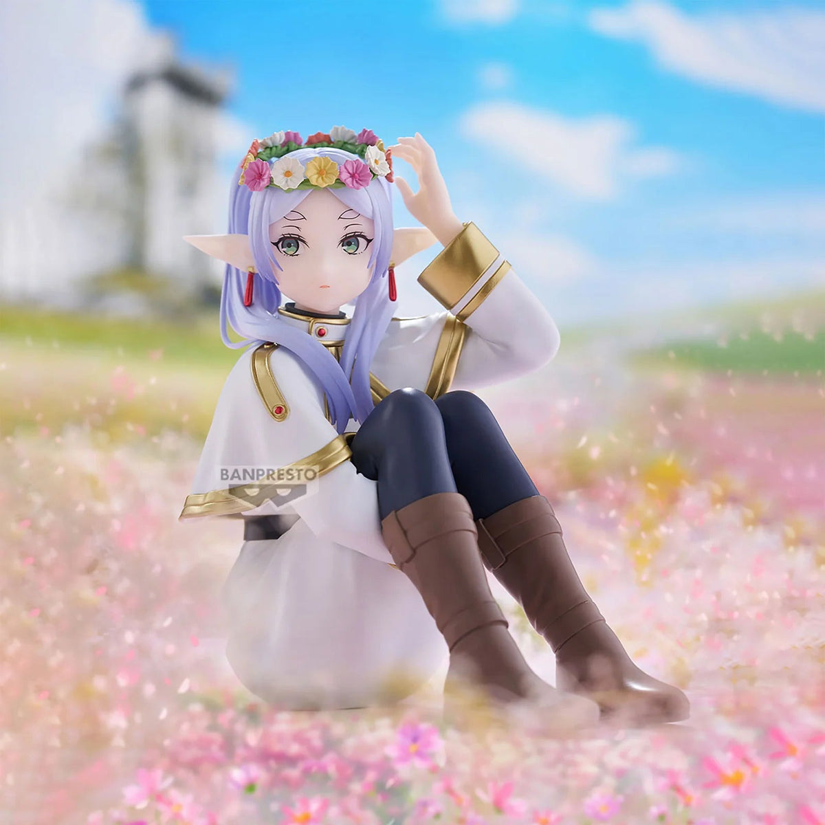 Frieren: Beyond Journey’s End – Frieren (Flower Crown) – Espresto – Figurka 13 cm - Senpai Store