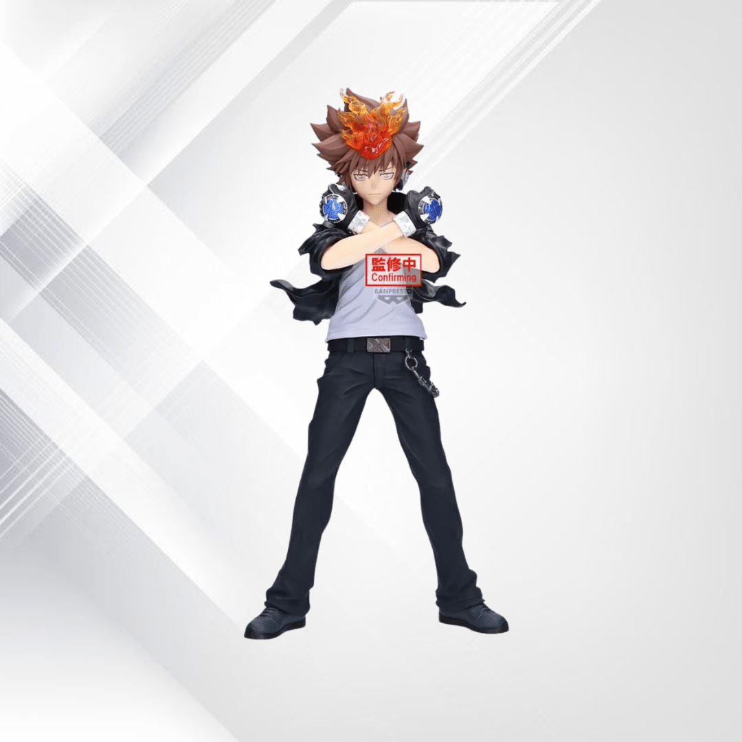 Katekyo Hitman Reborn! – Tsunayoshi Sawada – Grandista – Figurka 31 cm - Senpai Store