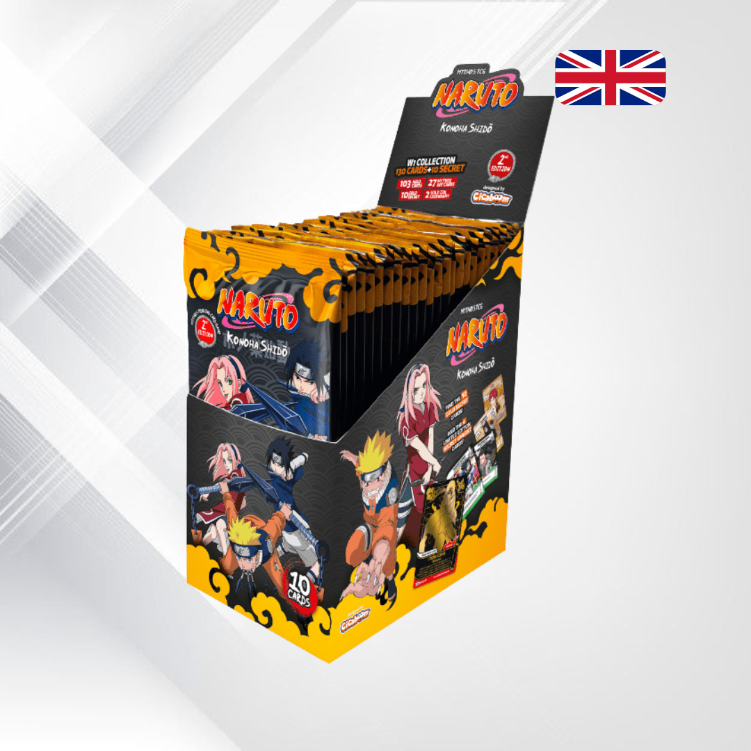 Naruto Mythos TCG: Konoha Shidō Booster Box – 2nd Edition - Senpai Store