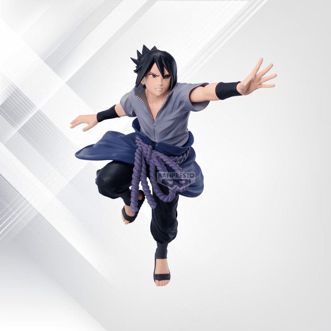 Naruto – Sasuke Uchiha – Vibration Stars – Figurka 14 cm - Senpai Store