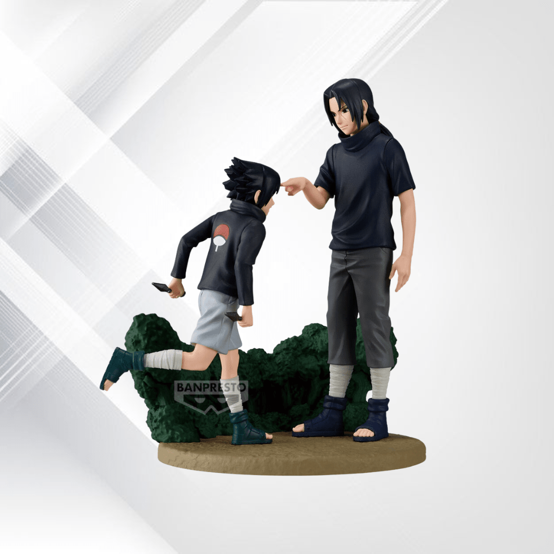 Naruto Shippuden – Sasuke Uchiha & Itachi Uchiha – Memorable Saga – Figurka 14 cm - Senpai Store