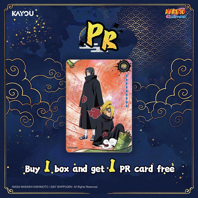 Naruto Smriti Chapter Jin – karta PR z Itachim i Deidarą