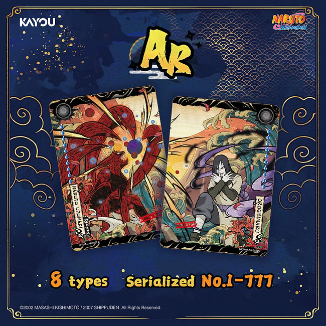 Naruto Smriti Chapter Jin – karty AR, numerowane 1–777