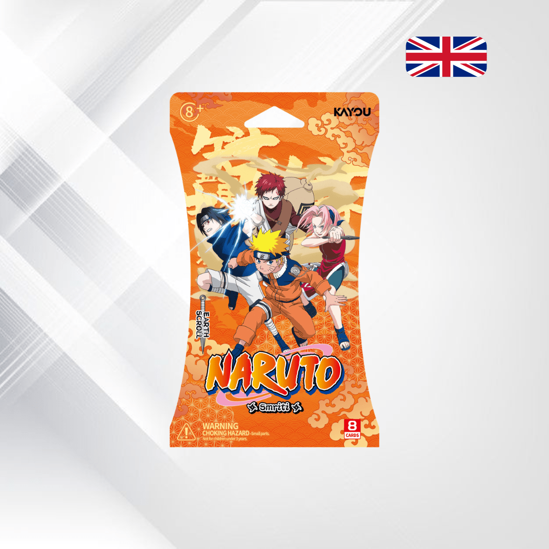 Naruto: Smriti Collectible Cards – Earth Scroll – Gold Blister - Senpai Store