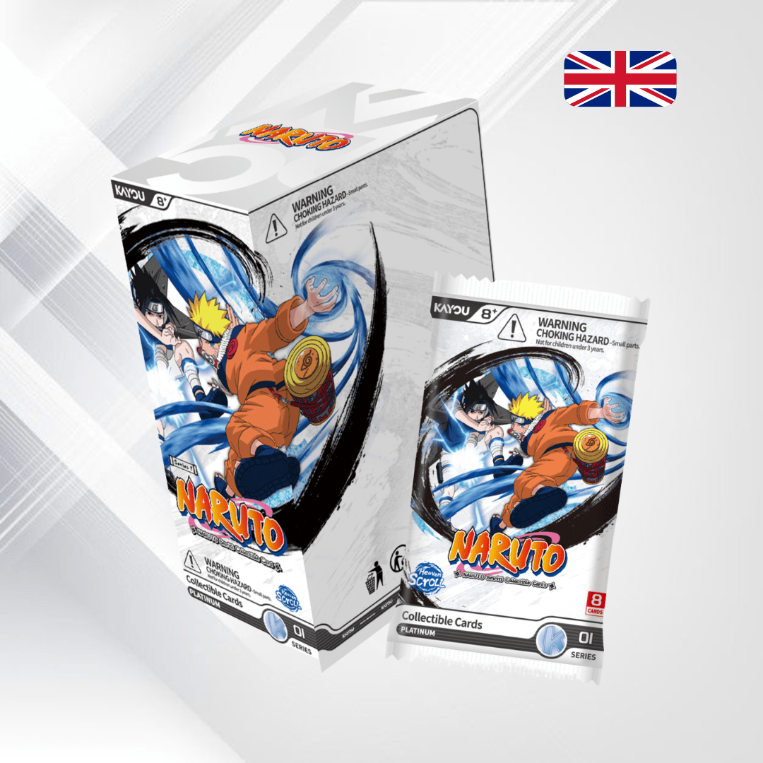Naruto: Smriti Collectible Cards – Heaven Scroll – Platinum Booster Box - Senpai Store