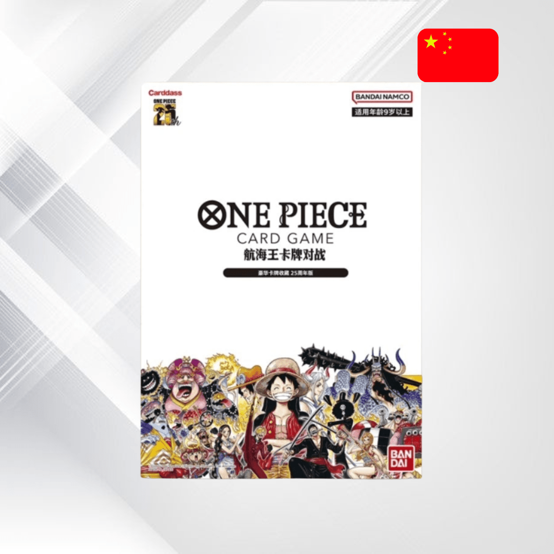 One Piece – 25th Anniversary Premium Card Collection – Wersja Chińska - Senpai Store