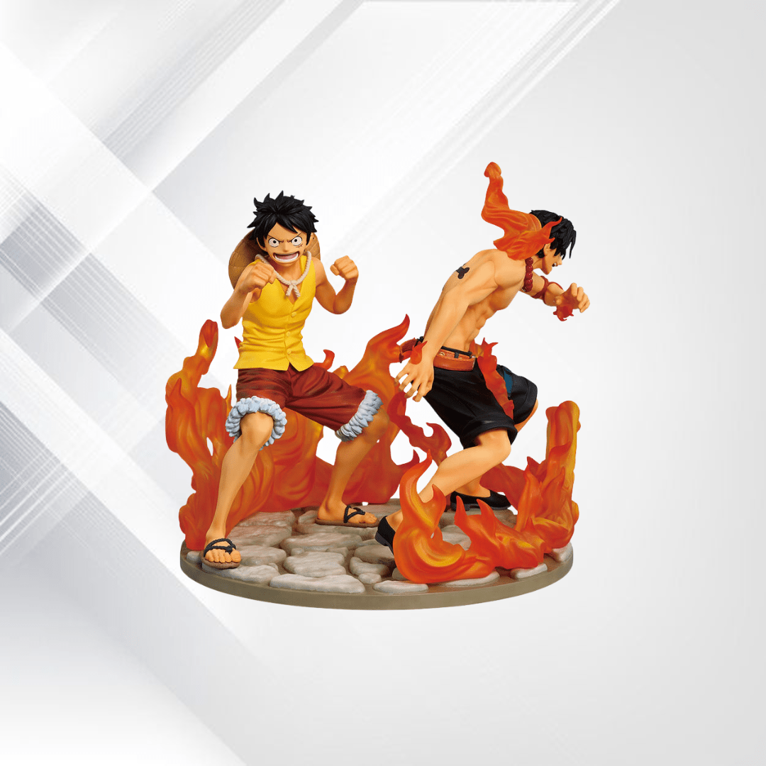 One Piece – Ace & Luffy – Dramatic Memories Ichibansho – Figurka 15 cm - Senpai Store