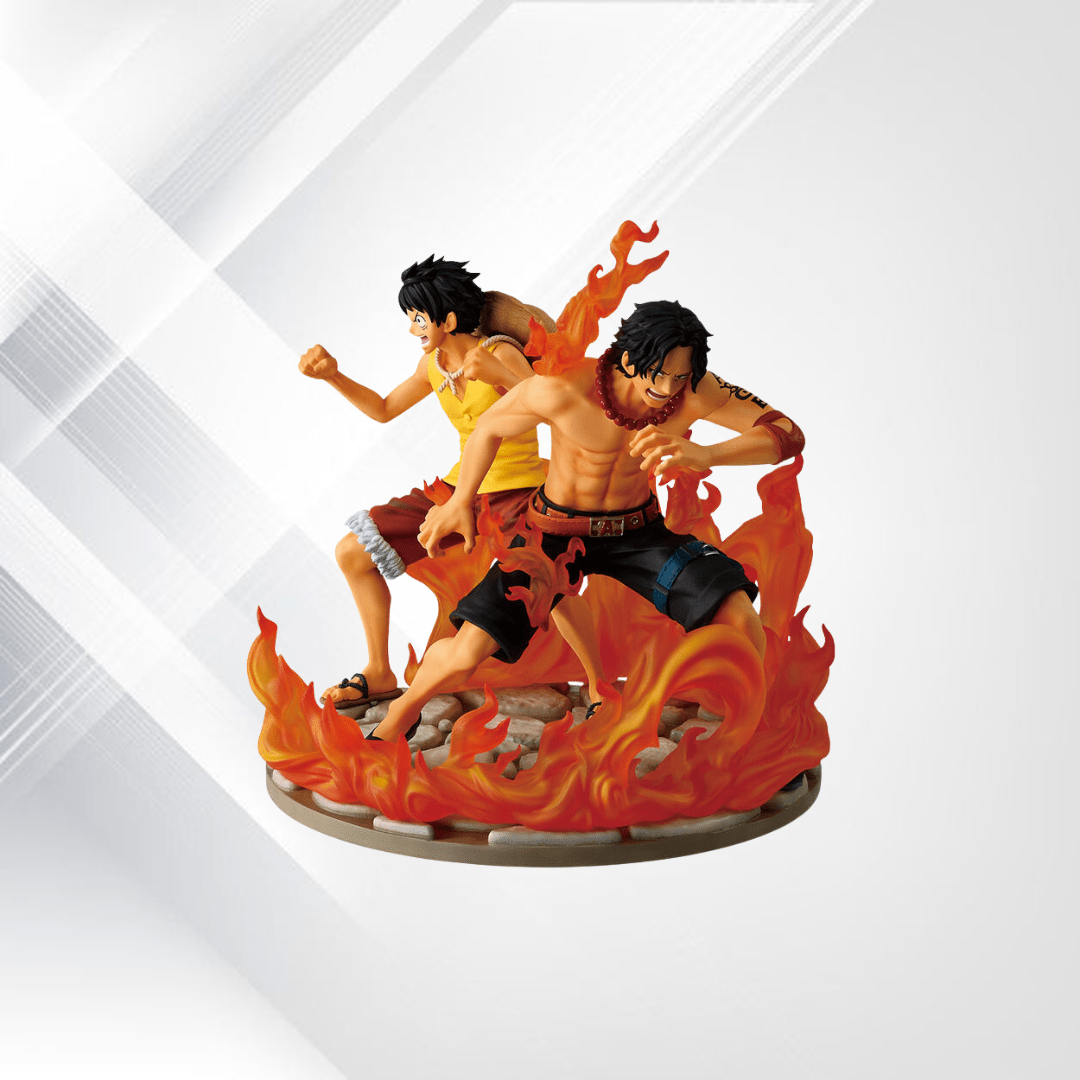 One Piece – Ace & Luffy – Dramatic Memories Ichibansho – Figurka 15 cm - Senpai Store