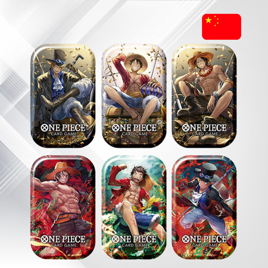 ONE PIECE Mini-Tin Pack Set Vol.1 „Strongest Three Brothers” - Senpai Store