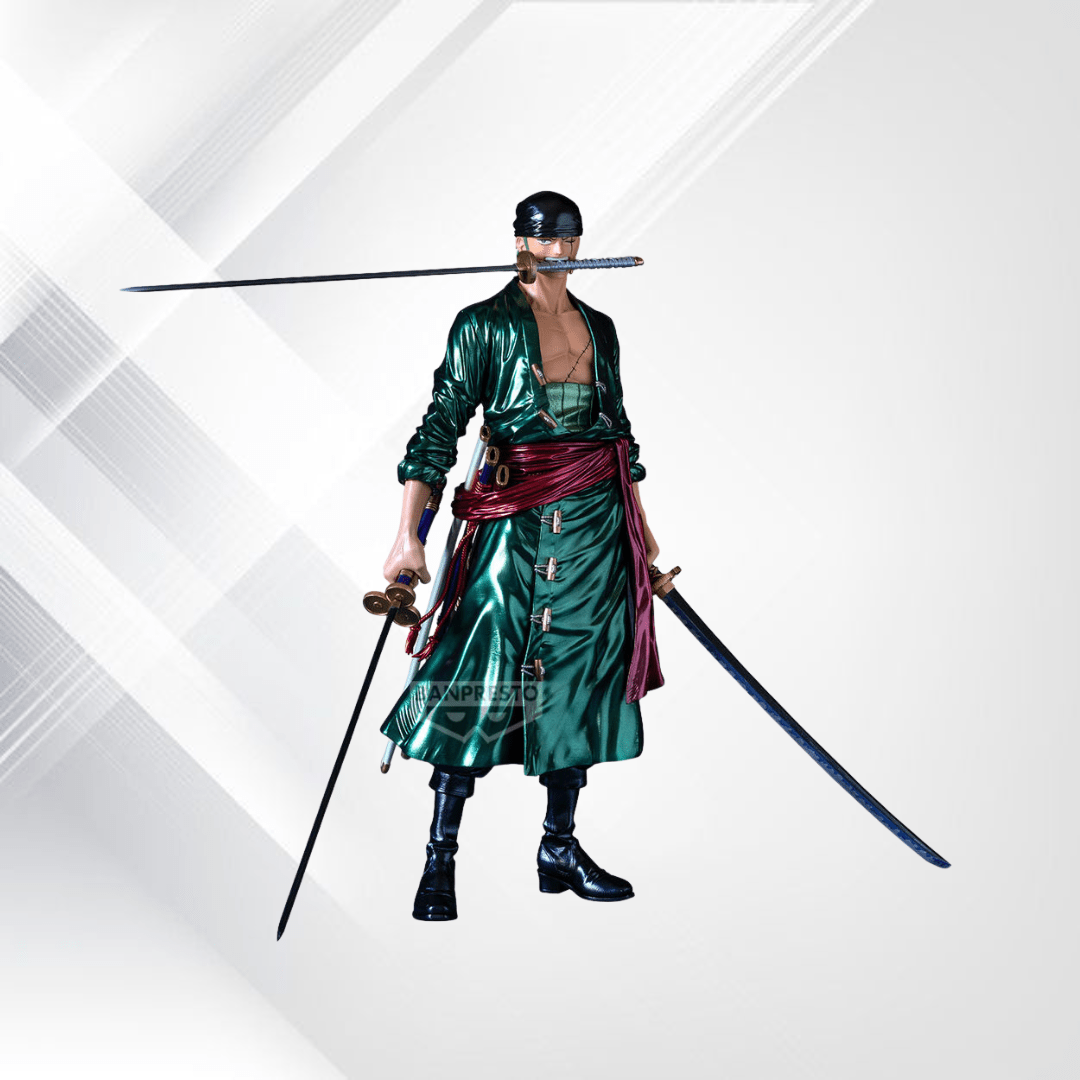 One Piece – Roronoa Zoro – Premium The Metallic – Figurka 30 cm - Senpai Store