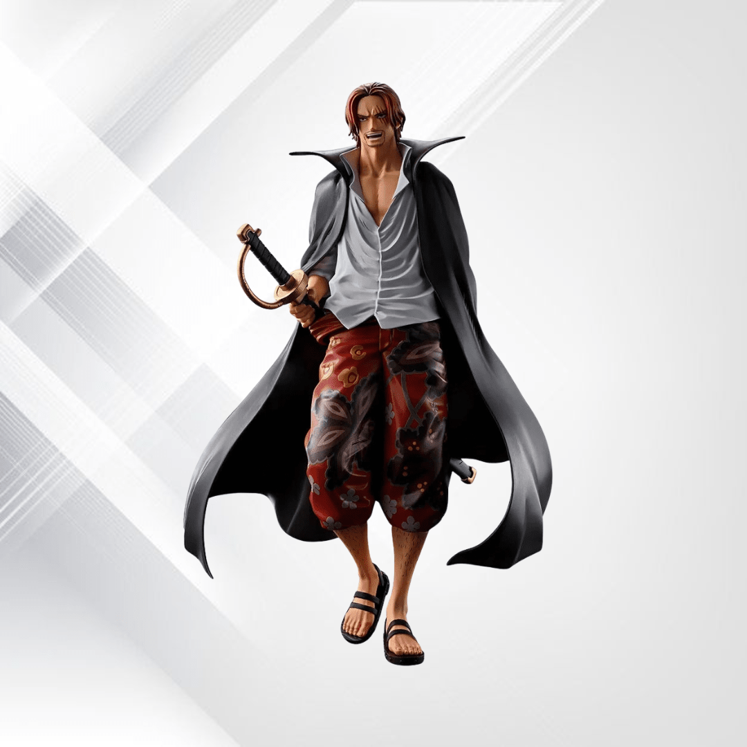 One Piece – Shanks – Red Hair Pirates – Masterlise – Figurka 21 cm - Senpai Store
