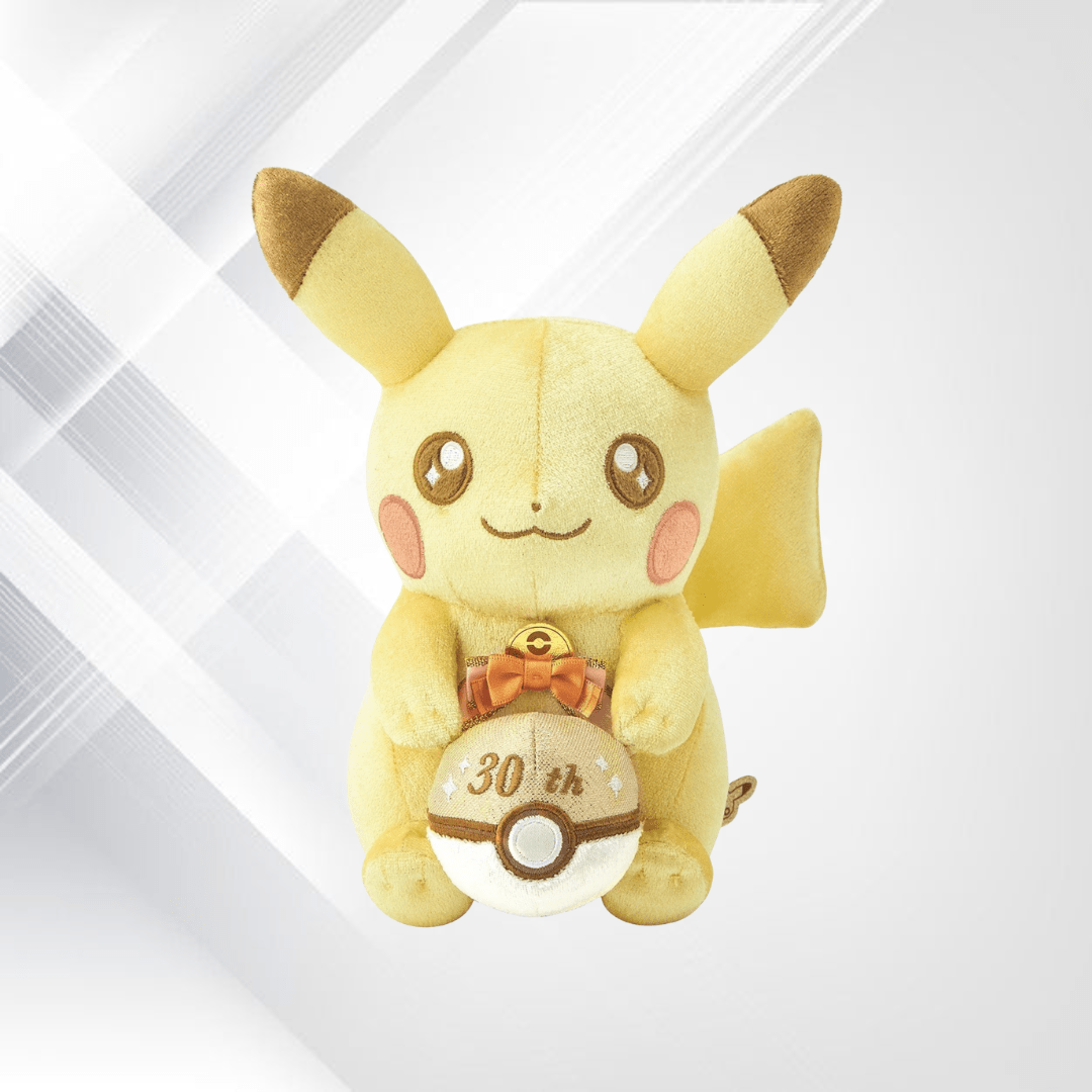 Pokémon 30th Anniversary – Pikachu Plush & Mascot Set – Pokémon Center Japan - Senpai Store