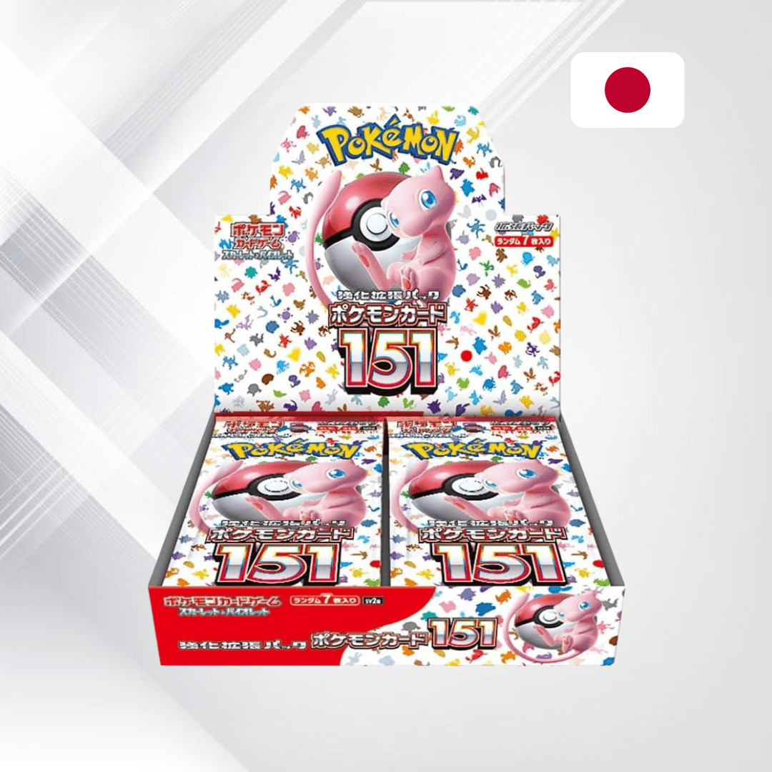 Pokémon TCG: 151 Booster Box Japoński - Senpai Store