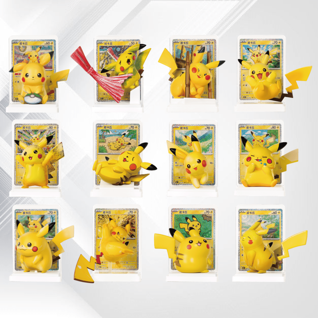 Pokémon TCG: 30th Anniversary Pikachu Figurine Set - Senpai Store