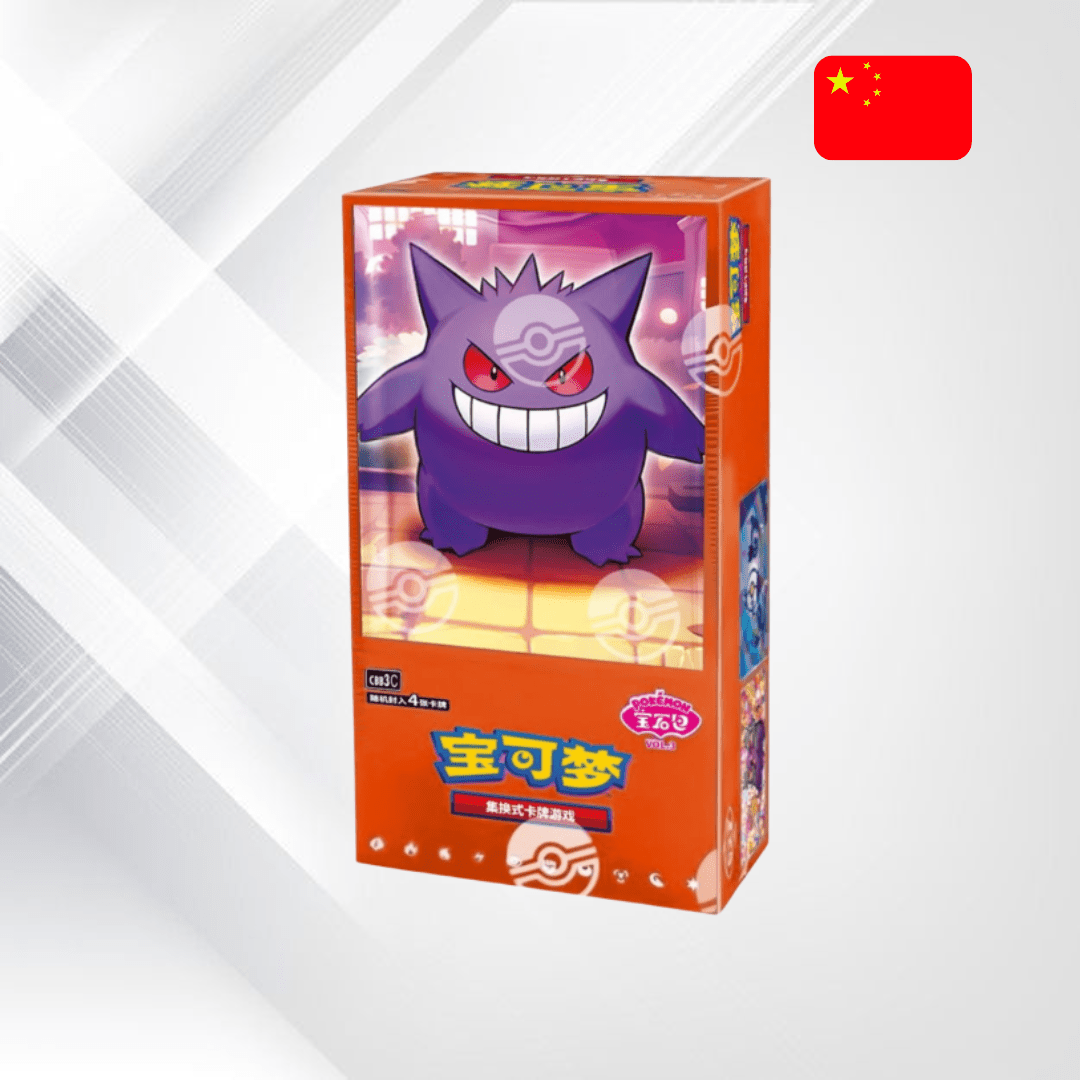 Pokémon TCG – Gem Pack Vol. 3 Booster Box (S-Chinese) - Senpai Store
