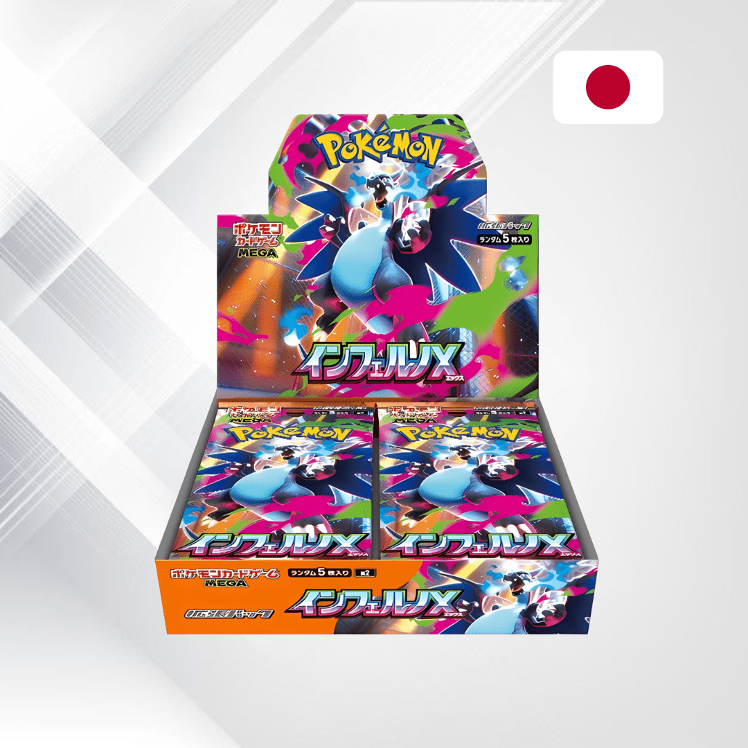 Pokémon TCG – Inferno X Booster Box (Japanese) – Mega Charizard X Edition (30 Boosterów) - Senpai Store