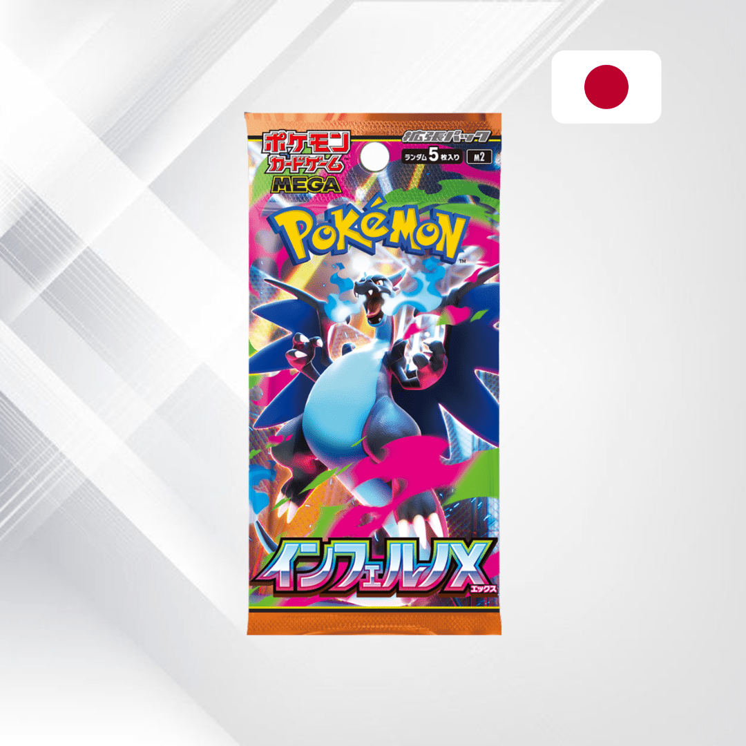 Pokémon TCG – Inferno X Booster (Japanese) – Mega Charizard X Edition - Senpai Store