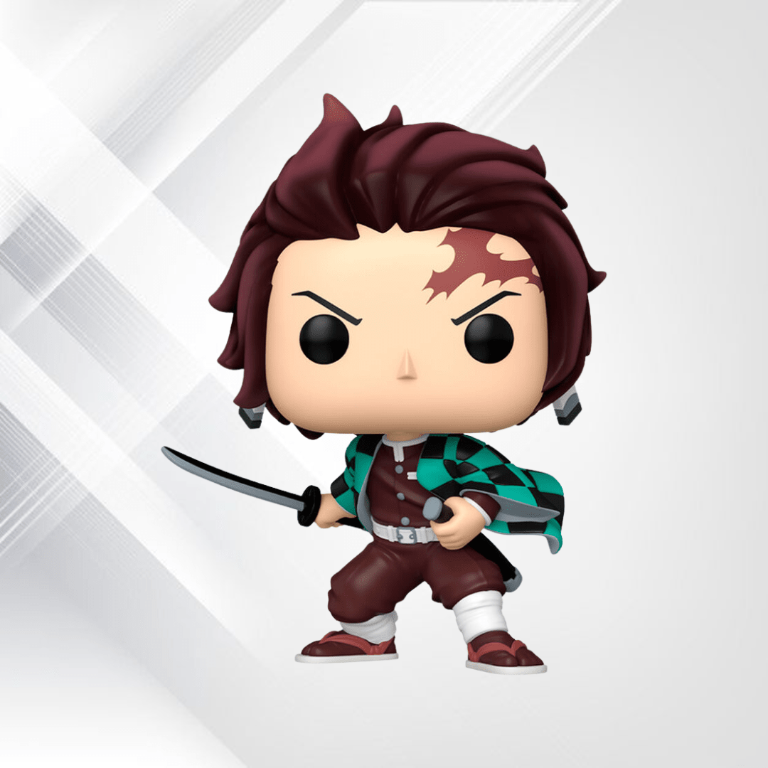 POP! Demon Slayer – Tanjiro Kamado Super Sized Jumbo 1805 (25cm) - Senpai Store